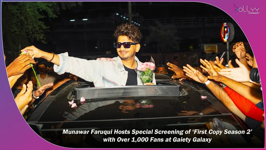 Munawar Faruqui Hosts Special Screening