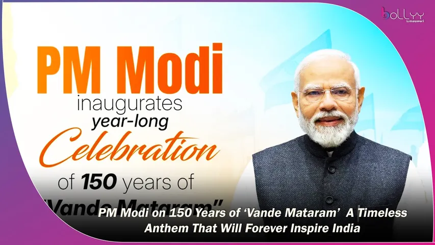 PM Modi on 150 Years of ‘Vande Mataram’
