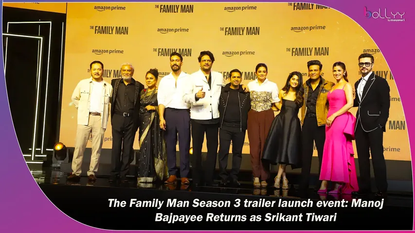 The Family Man Season 3 trailer launch event
