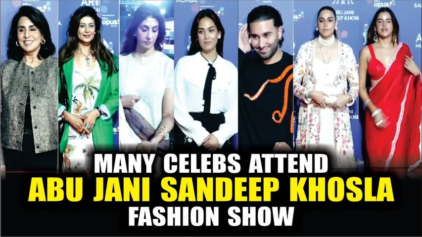 Abu Jani – Sandeep Khosla’s Fashion Show