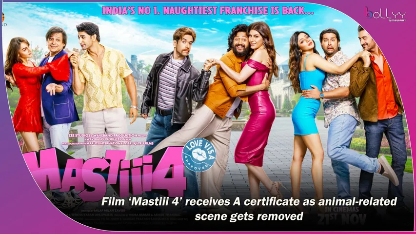 Film Mastiii 4 receives A certificate