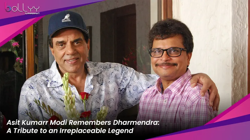 Asit Kumarr Modi Remembers Dharmendra