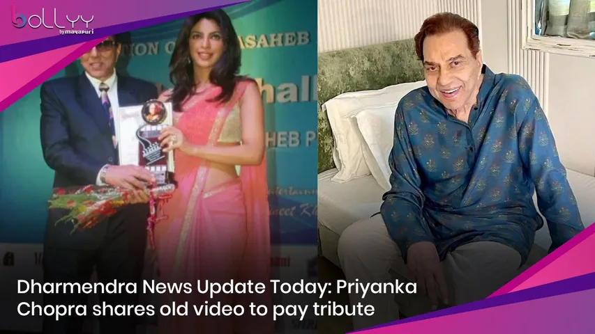 Dharmendra News Update Today Priyanka Chopra shares old video to pay tribute