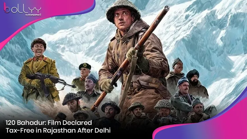 120 Bahadur Film Declared Tax-Free in Rajasthan After Delhi