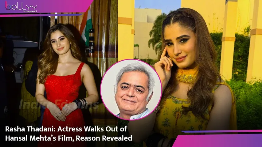 Rasha Thadani Actress Walks Out of Hansal Mehta’s Film, Reason Revealed