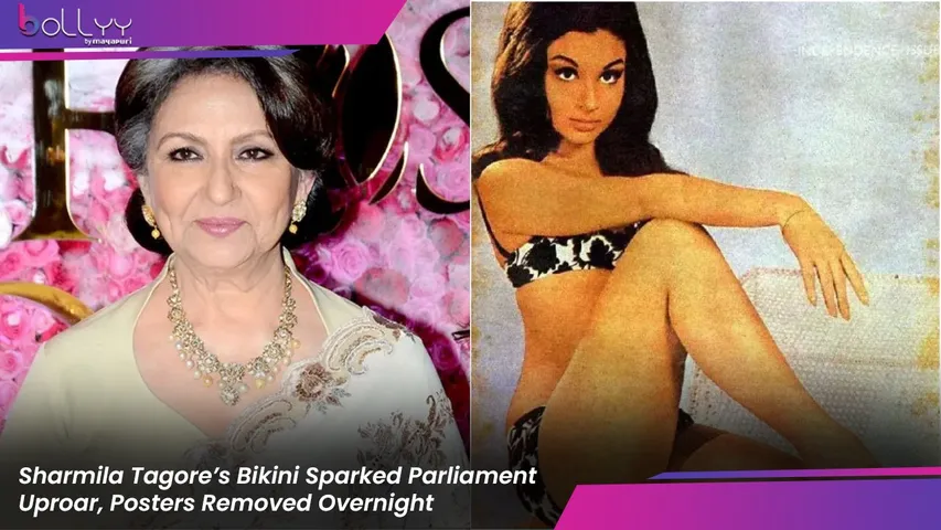 Sharmila Tagore’s Bikini Sparked Parliament Uproar, Posters Removed Overnight