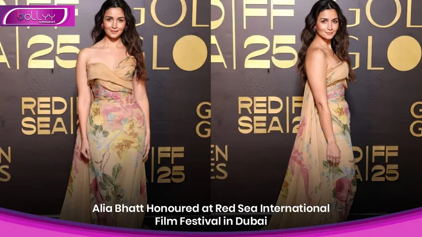Alia Bhatt Honoured at Red Sea International Film Festival in Dubai