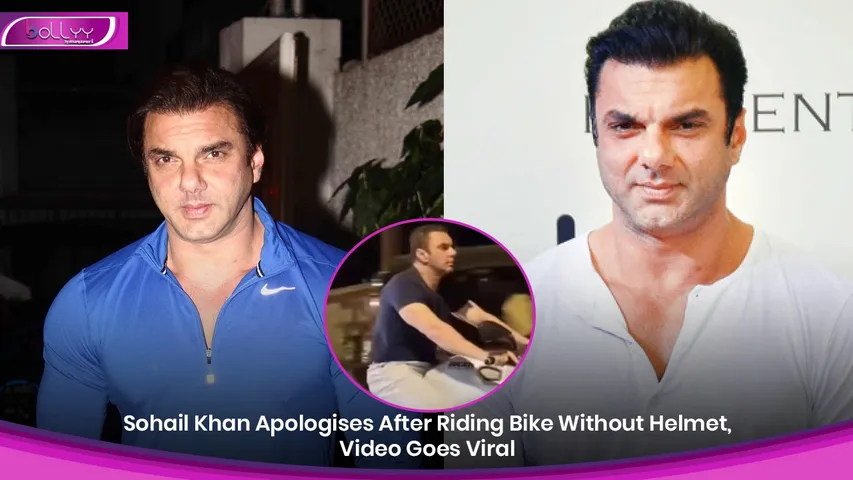 Sohail Khan Apologises After Riding Bike Without Helmet, Video Goes Viral