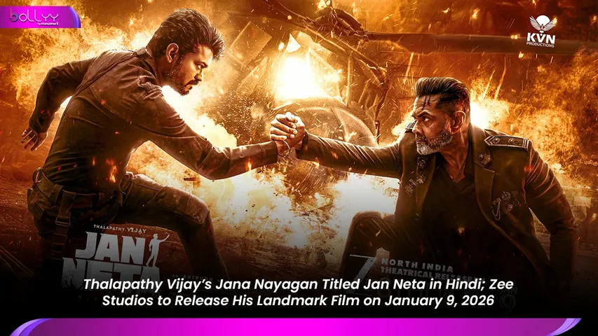 Thalapathy Vijay’s Jana Nayagan Titled Jan Neta in Hindi