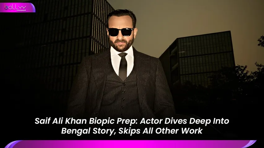 Saif Ali Khan Biopic Prep