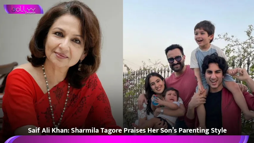Saif Ali Khan: Sharmila Tagore Praises Her Son’s Parenting Style