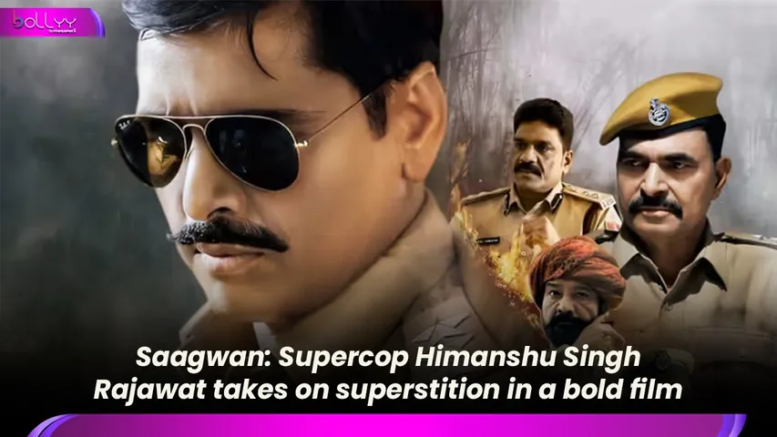 Supercop Himanshu Singh Rajawat takes on superstition in a bold film