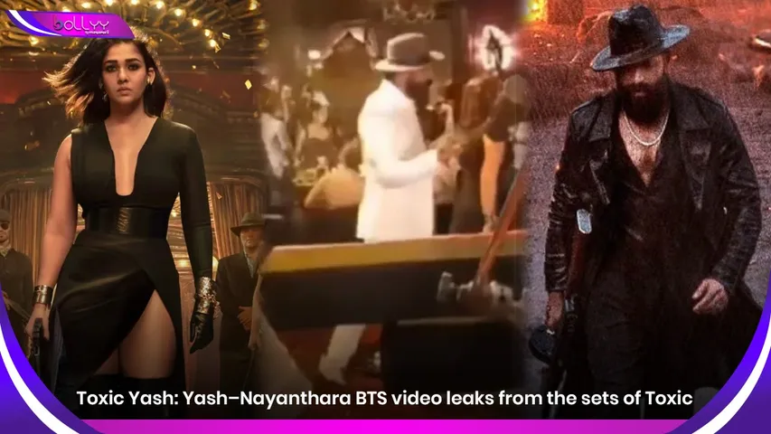 Yash–Nayanthara BTS video leaks from the sets of Toxic