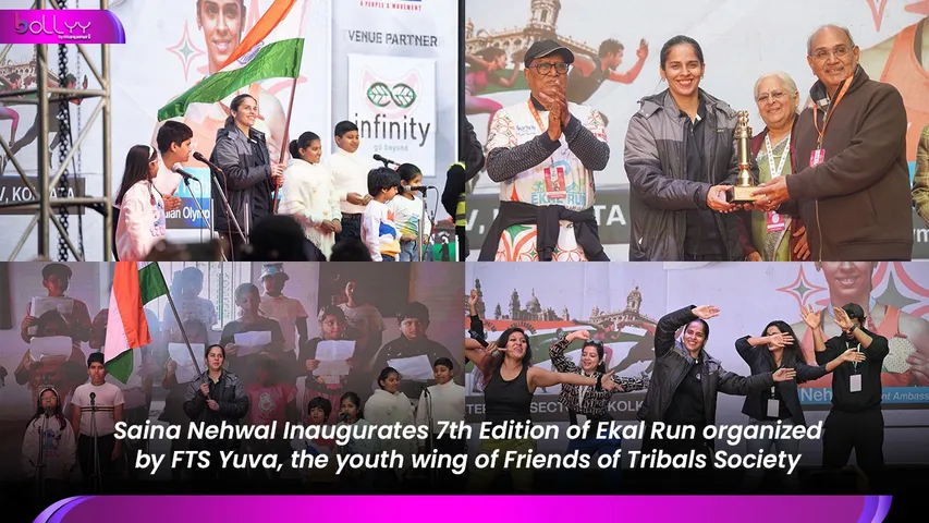 Saina Nehwal Inaugurates 7th Edition of Ekal Run
