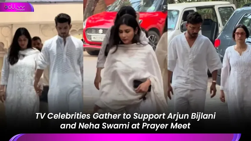 TV Celebrities Gather to Support Arjun Bijlani and Neha Swami at Prayer Meet