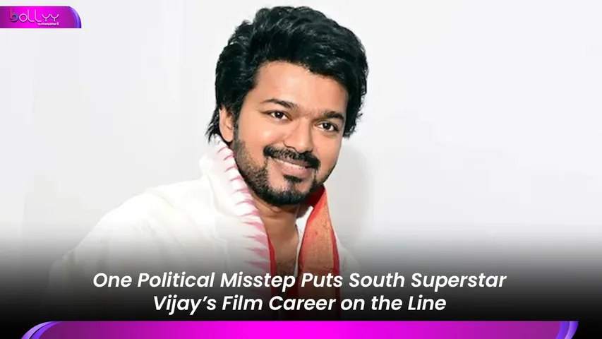 One Political Misstep Puts South Superstar Vijay’s Film Career on the Line