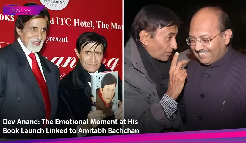 Dev Anand: The Emotional Moment at His Book Launch Linked to Amitabh Bachchan