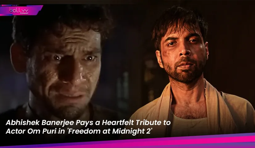 Abhishek Banerjee Pays a Heartfelt Tribute to Actor Om Puri in 'Freedom at Midnight 2'