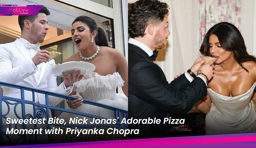 Sweetest Bite, Nick Jonas' Adorable Pizza Moment with Priyanka Chopra