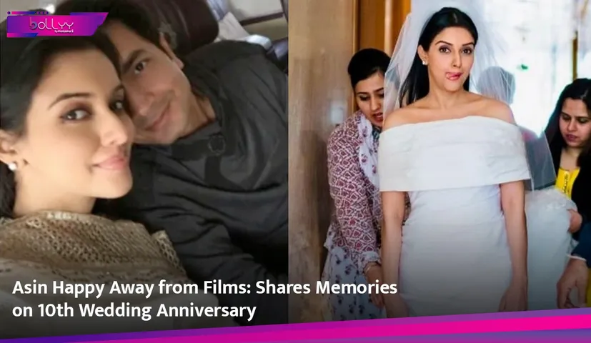 Asin Happy Away from Films: Shares Memories on 10th Wedding Anniversary