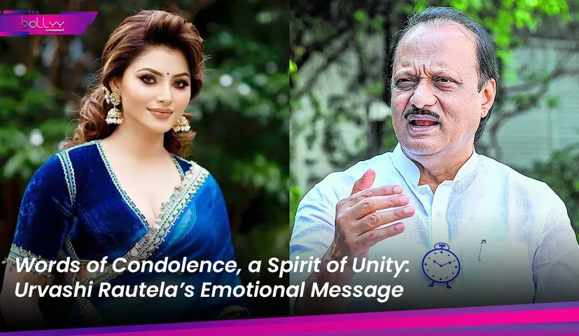 Words of Condolence, a Spirit of Unity: Urvashi Rautela’s Emotional Message