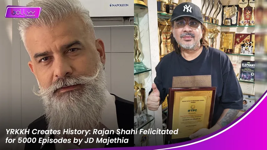 Rajan Shahi Felicitated for 5000 Episodes
