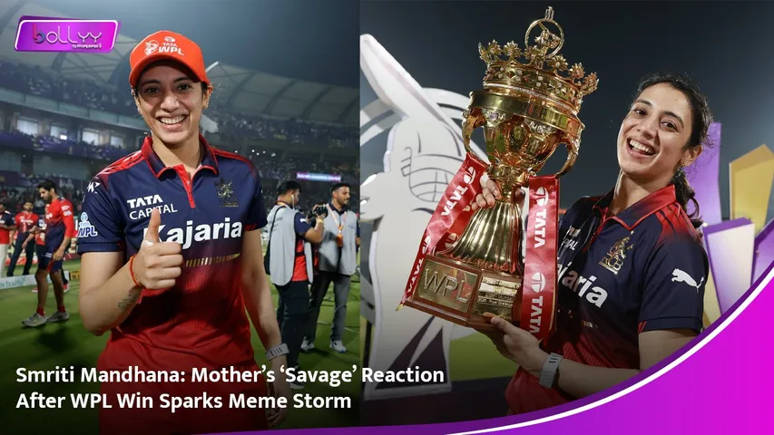 Smriti Mandhana: Mother’s ‘Savage’ Reaction After WPL Win Sparks Meme Storm