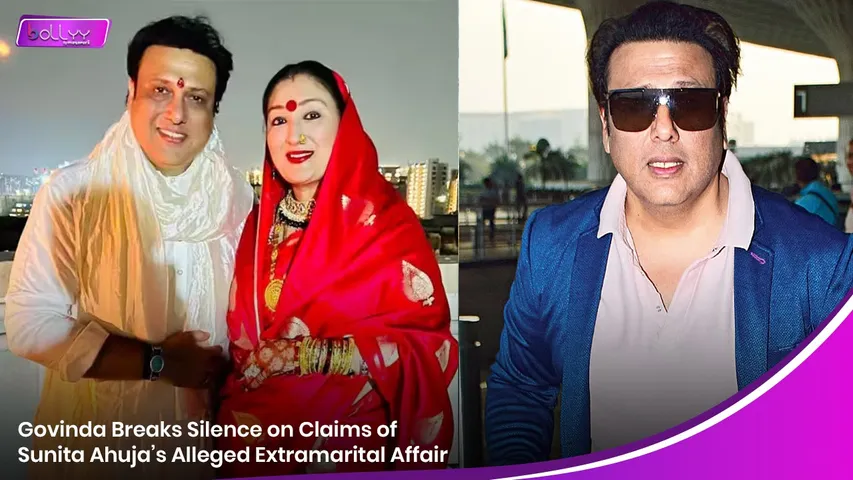 Govinda Breaks Silence on Claims of Sunita Ahuja’s Alleged Extramarital Affair