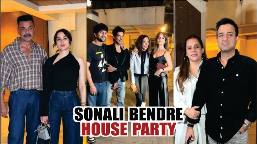 Sonali Bendre’s House Party