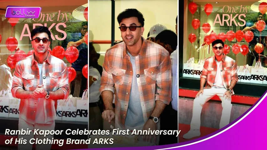 Ranbir Kapoor Celebrates First Anniversary of His Clothing Brand ARKS