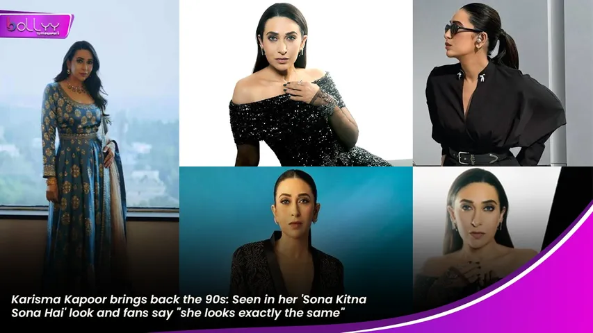 Karisma Kapoor brings back the 90s