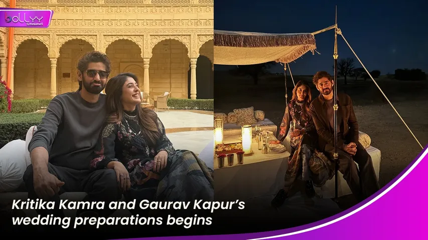 Kritika Kamra and Gaurav Kapur’s wedding preparations begins