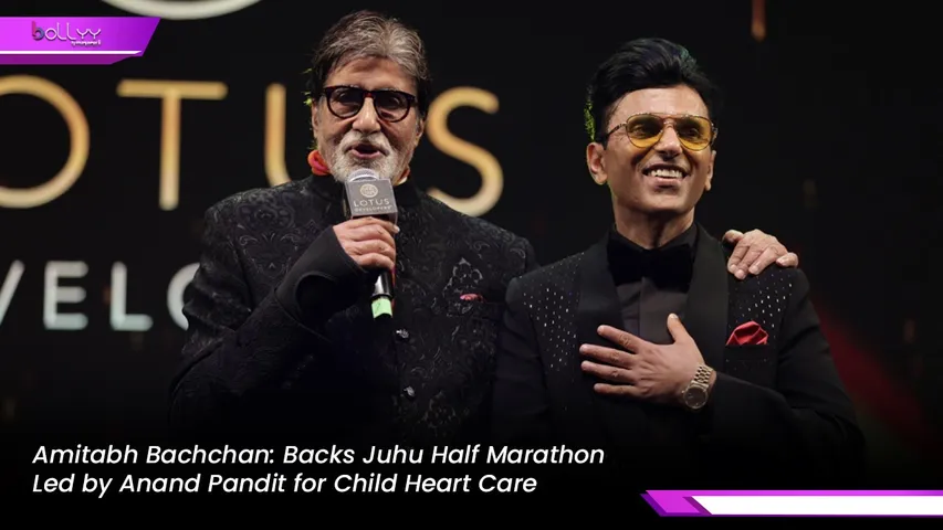 Amitabh Bachchan: Backs Juhu Half Marathon Led by Anand Pandit for Child Heart Care