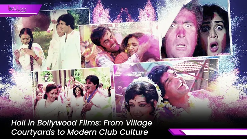 Holi in Bollywood Films: From Village Courtyards to Modern Club Culture