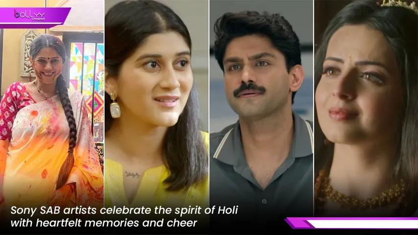 Sony SAB artists celebrate the spirit of Holi with heartfelt memories and cheer