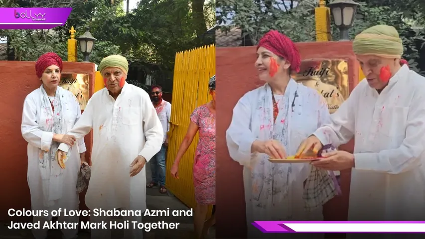 Colours of Love: Shabana Azmi and Javed Akhtar Mark Holi Together