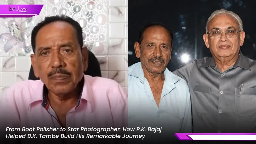 From Boot Polisher to Star Photographer: How P.K. Bajaj Helped B.K. Tambe Build His Remarkable Journey