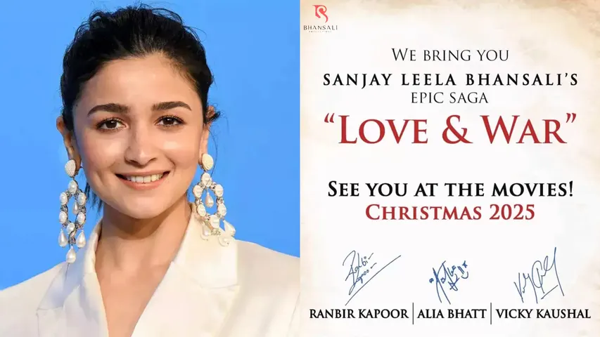 Alia Bhatt to play a jazz singer in the upcoming film 'Love & War'