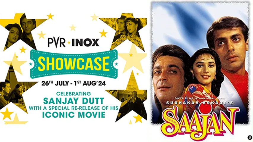 Celebrate Sanjay Dutt’s Birthday on July 29 with ‘Saajan’ at PVR INOX
