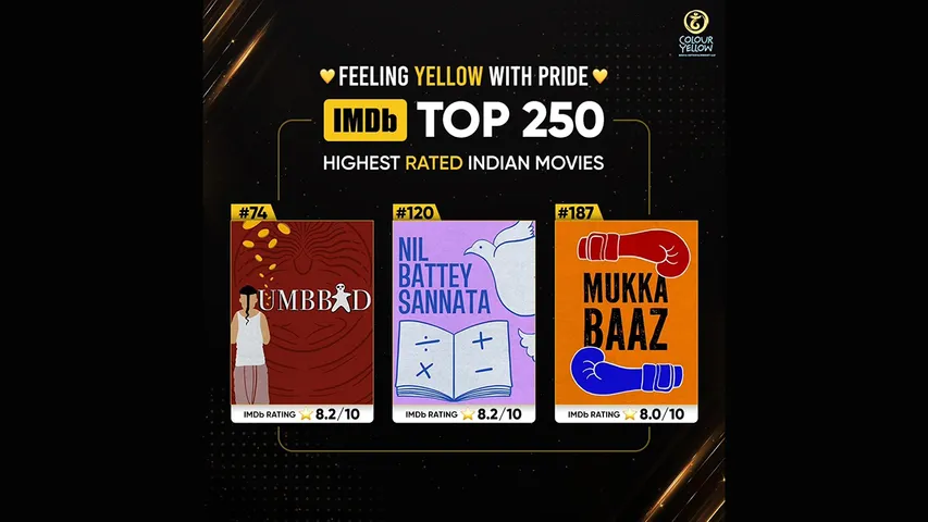 Tumbbad, Nil Battey Sannata, Mukkabaaz in IMDb’s Top 250 List