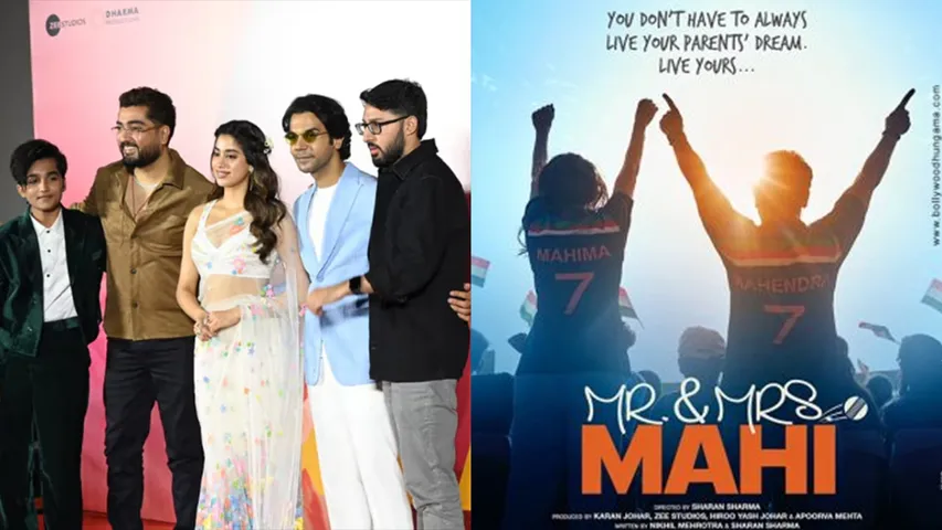 Janhvi did two years of cricket training for Mr. and Mrs. Mahi