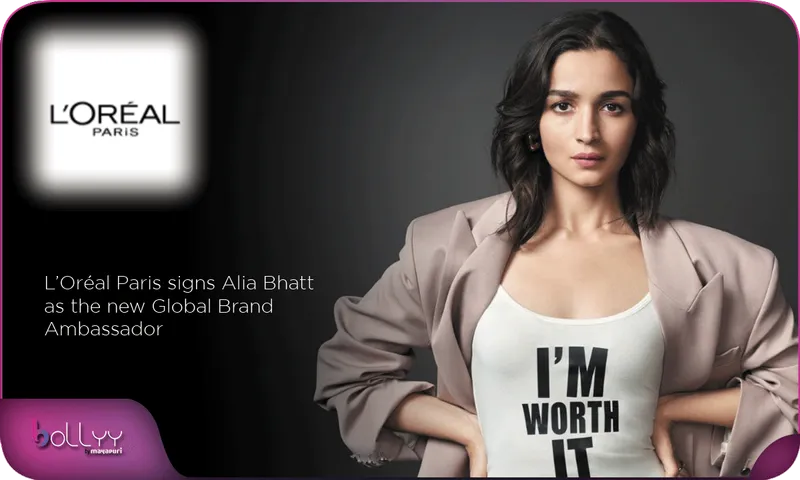 L’Oréal Paris signs Alia Bhatt 