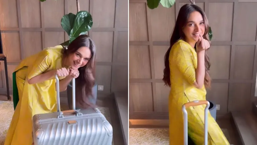 Aditi Rao Hydari Reunited with Lost Luggage after 45-Hour