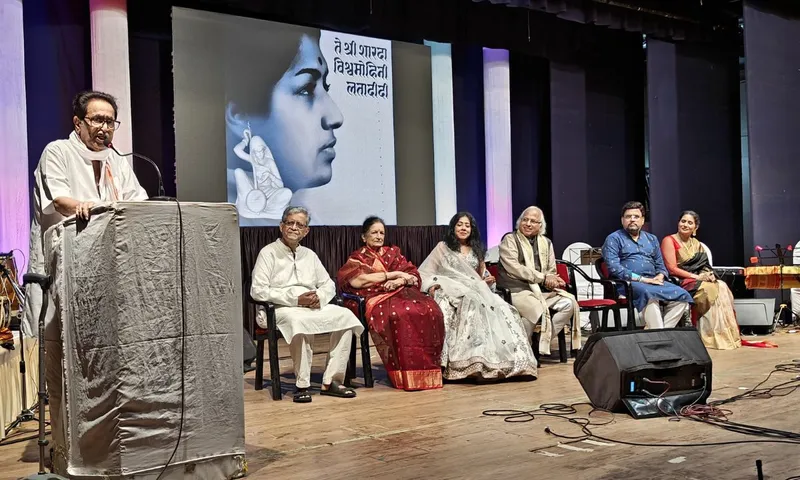 Hridaynath Mangeshkar's Timeless Tribute to Lata Didi at Te Shri Sharada