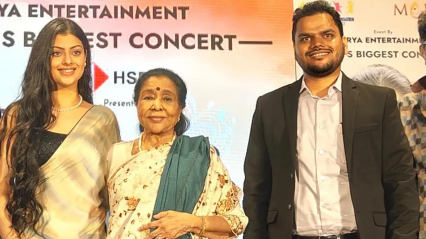 Gorgeous Zanai Bhosle’s ‘historic' acting debut announced at grandma iconic Asha Bhosle’s emotion-packed biggest concert “Asha@90”! By Chaitanya Padukone