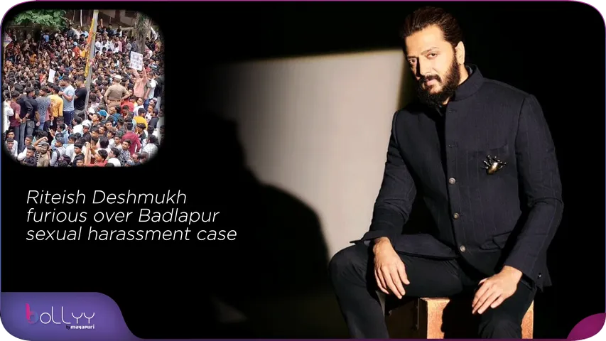Riteish Deshmukh furious over Badlapur sexual harassment case