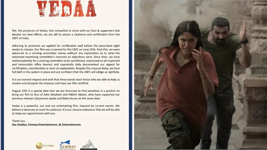 Vedaa Makers Issue Statement After Censor Board Approval Delayed