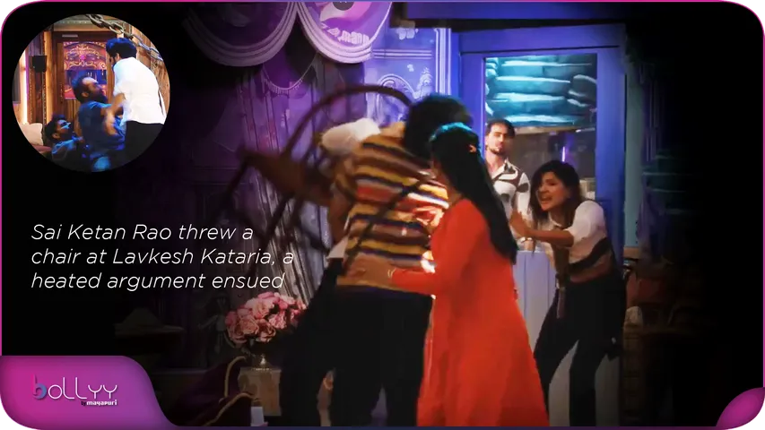 Sai Ketan Rao threw a chair at Lavkesh Kataria, a heated argument ensued