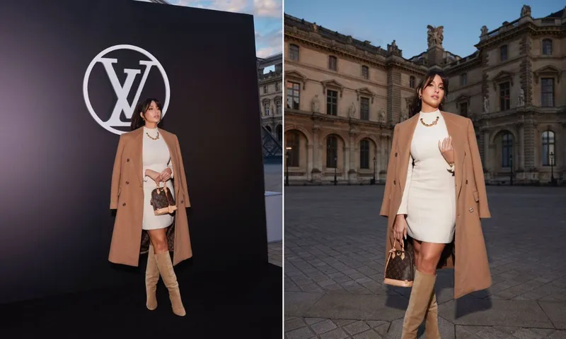 Nora Fatehi Stuns in Louis Vuitton at Her Paris Fashion Week Debut