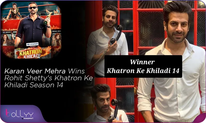 Karan Veer Mehra Wins Rohit Shetty's Khatron Ke Khiladi Season 14
